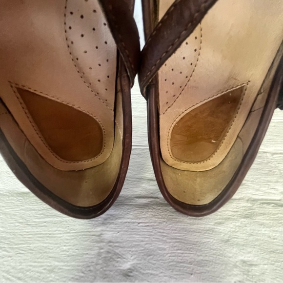 Dansko Savanna Flower Embossed Brown Leather Mary Jane Clog Shoe - Picture 13 of 16